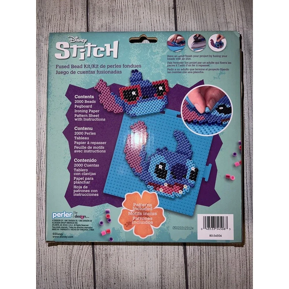 Perler Disney Stitch Fused Bead Kit 2000+ Beads - Picture 2 of 2